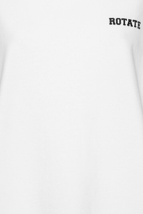 Rotate T-Shirt Oversized Weiß