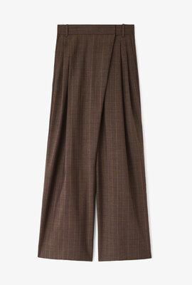 Ganni Braune Hose