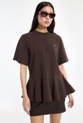 Rotate T-Shirt braun