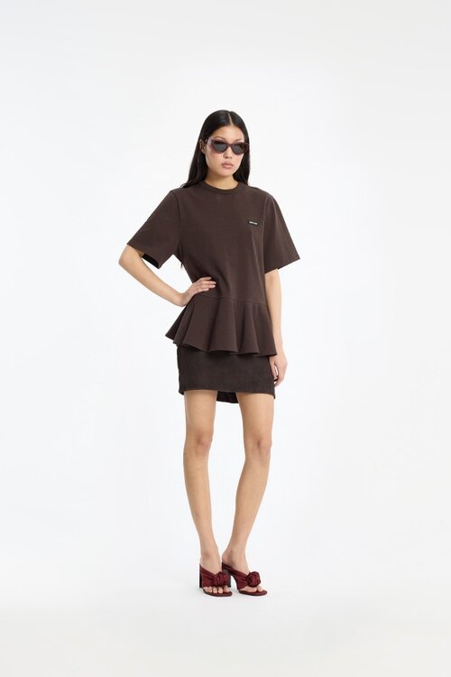 Rotate T-Shirt braun