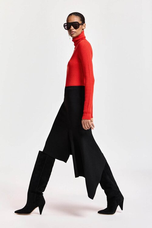 Essentiel Antwerp Rollkragenpullover Rot