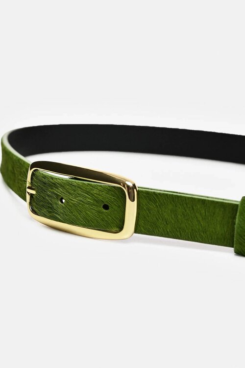 Essentiel Antwerp Gürtel Leder Khaki