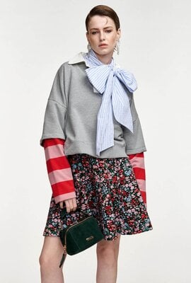 Essentiel Antwerp Polo-Pullover Grau, Rot