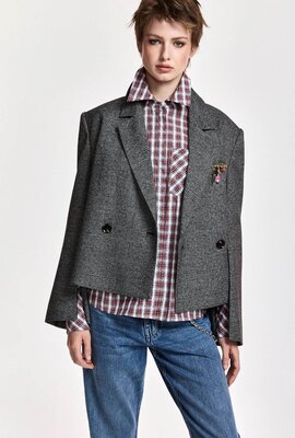 Essentiel Antwerp Blazer kurz Antra