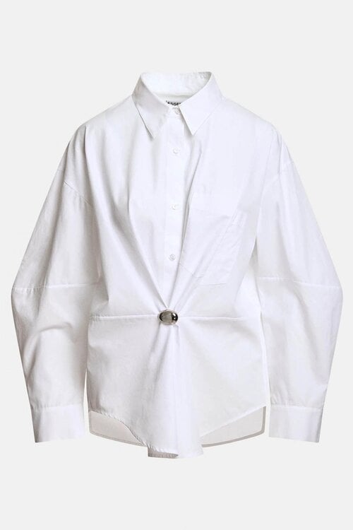 Essentiel Antwerp Bluse oversized Weiß