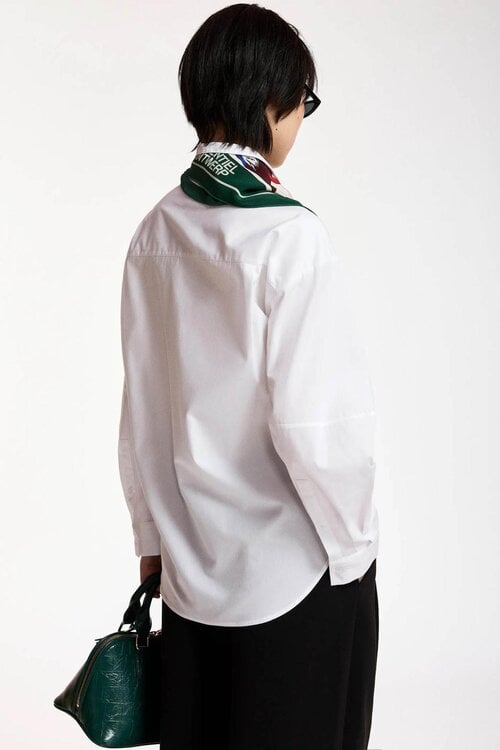 Essentiel Antwerp Bluse oversized Weiß