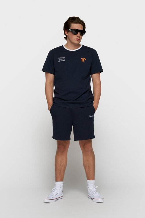 10Days Fitted T-Shirt dunkelblau