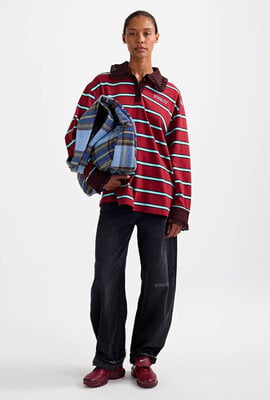 Stieglitz Teresa Barrel Jeans Schwarz