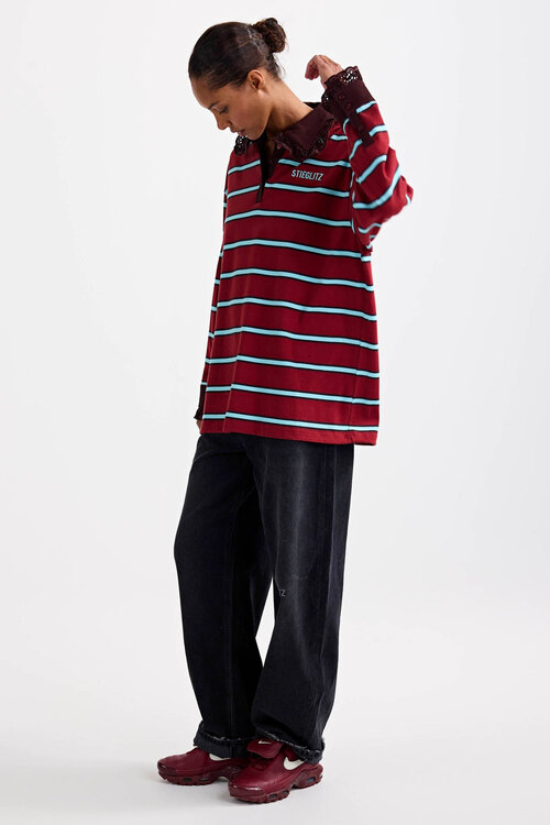 Stieglitz Teresa Barrel Jeans Schwarz