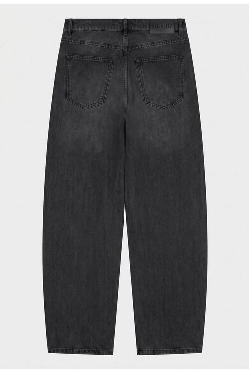 Stieglitz Teresa Barrel Jeans Schwarz