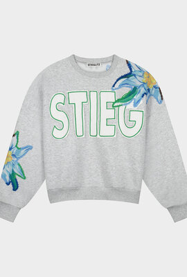 Stieglitz Eliza Oversize-Pullover Grau