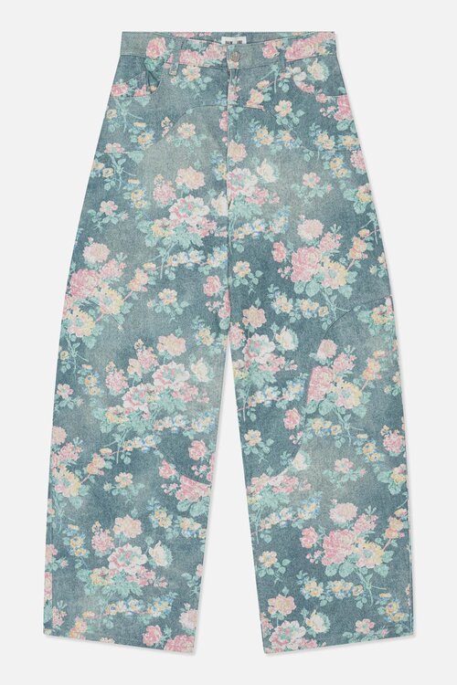 Baum Und Pferdgarten Napolen Barrel Jeans Blumenprint
