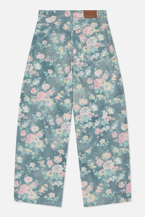 Baum Und Pferdgarten Napolen Barrel Jeans Blumenprint