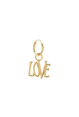 Anna & Nina Single Love Rules Ring Ohrring