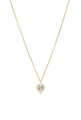Anna & Nina Bravery Heart Halskette