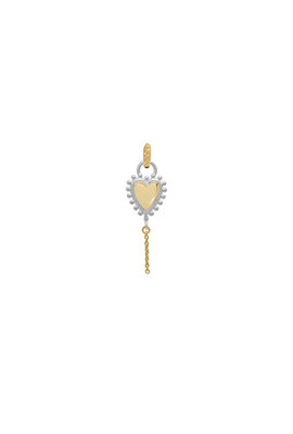 Anna & Nina Tapferkeit Herz Charm