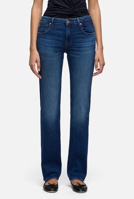 7 For All Mankind Die Slimm Jeans Dunkelblau