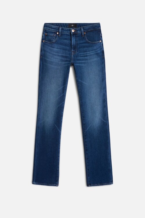 7 For All Mankind Die Slimm Jeans Dunkelblau