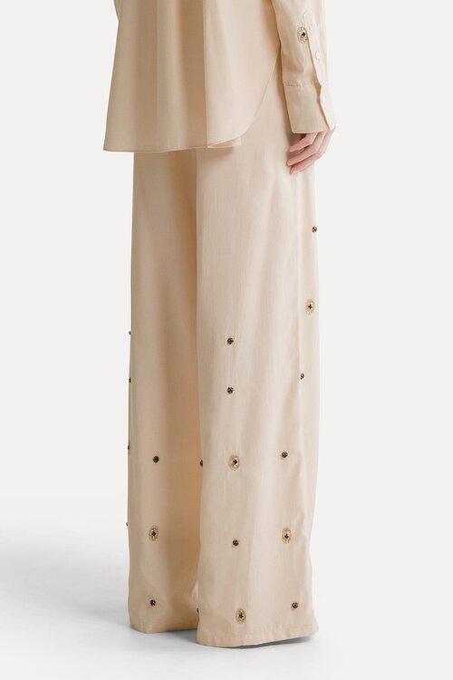 Forte_Forte Le Club Twill Hose Sand