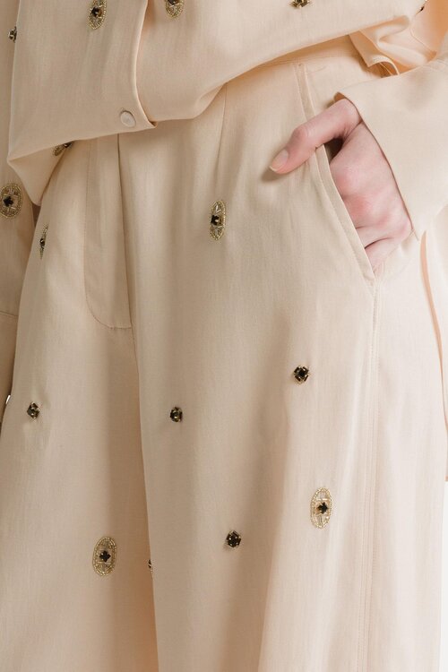 Forte_Forte Le Club Twill Hose Sand