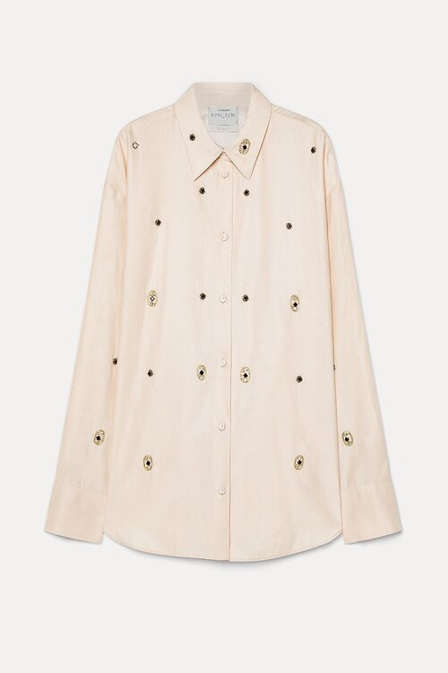 Forte_Forte Bluse Sand