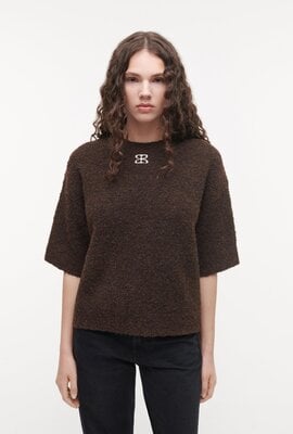 Studio AR by Arma Jessica gestrickter Pullover braun