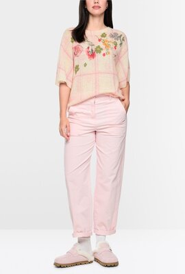 Marc Cain Alpaka-Pullover rosa