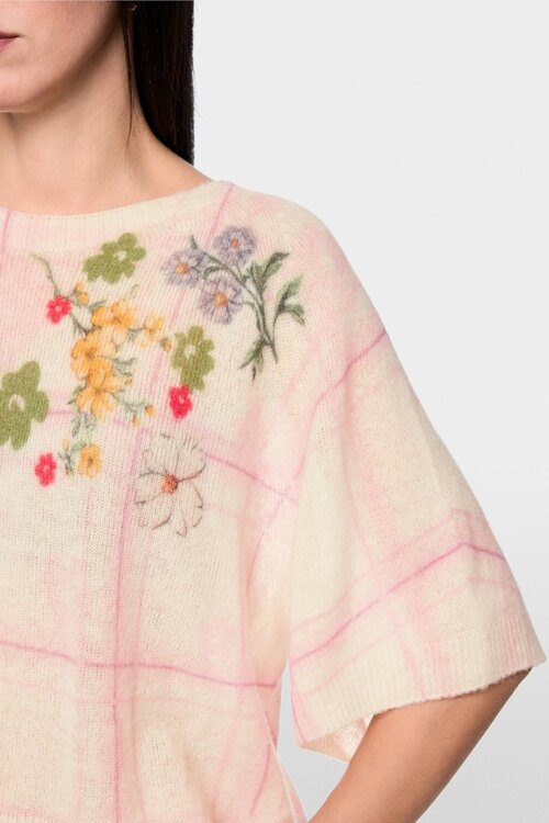 Marc Cain Alpaka-Pullover rosa