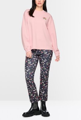 Marc Cain Hemd mit Blumenmuster rosa