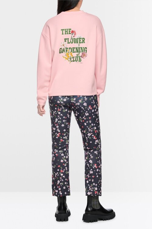 Marc Cain Hemd mit Blumenmuster rosa