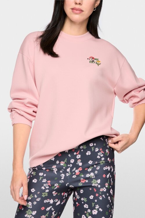 Marc Cain Hemd mit Blumenmuster rosa