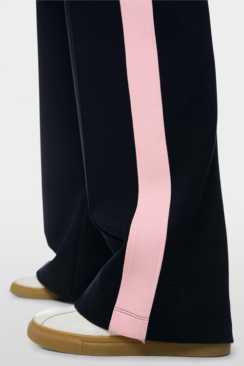 Marc Cain Hose mit weitem Schnitt blau
