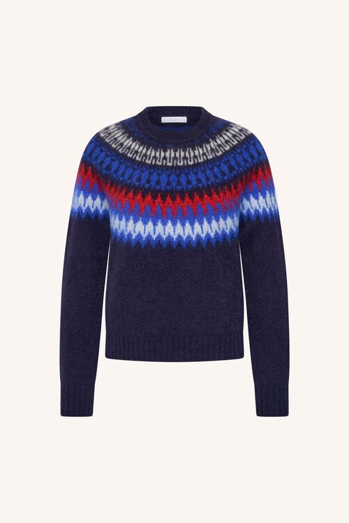 By Bar Jackie Pullover Marineblau