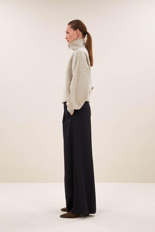 By Bar Roos glitzernder Pullover Gold