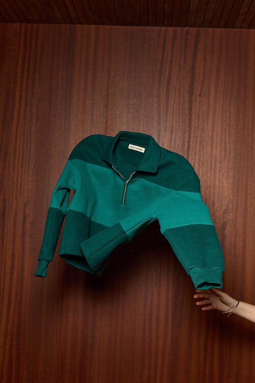 Coco Y Maria Polo-Sweatshirt Grün