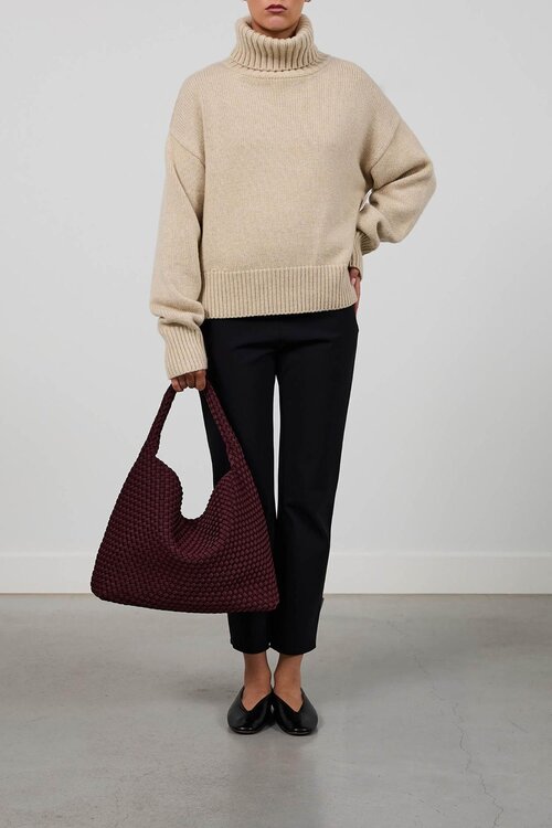 Marrea Tassen Neopren Tasche Bordeaux Rot