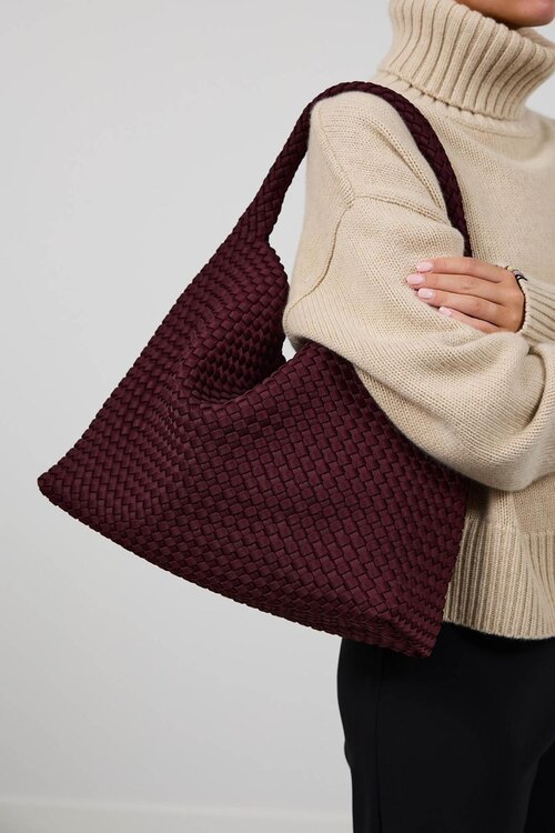 Marrea Tassen Neopren Tasche Bordeaux Rot