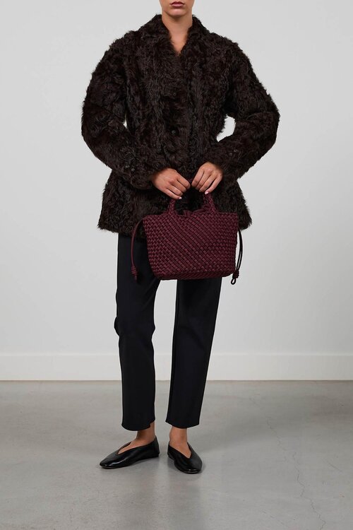 Marrea Tassen Neopren Tasche Bordeaux Rot