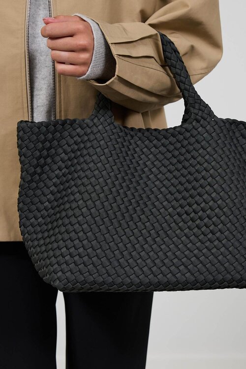 Marrea Tassen Neopren Tasche dunkelgrau