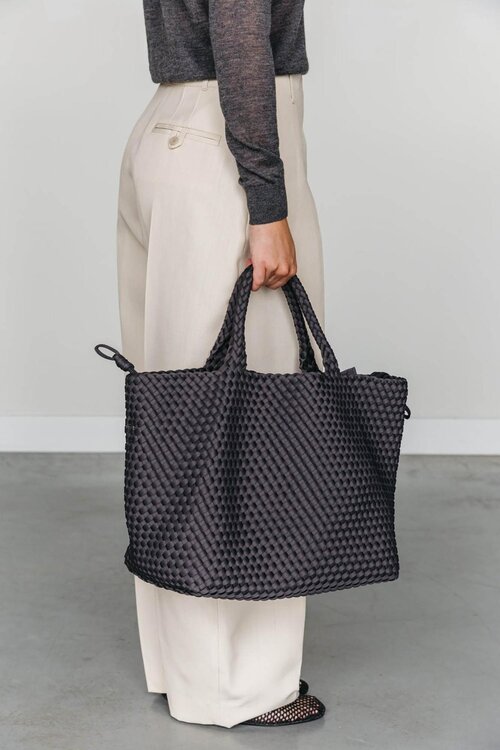 Marrea Tassen Neopren Tasche dunkelgrau