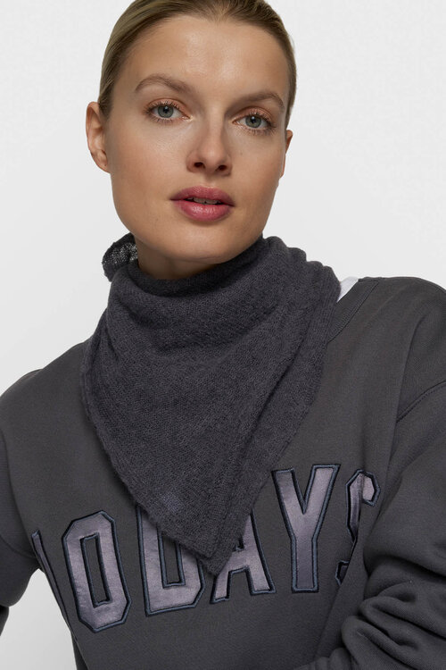 10Days bandana Strickschal blau