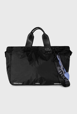10Days gepolsterter Shopper schwarz