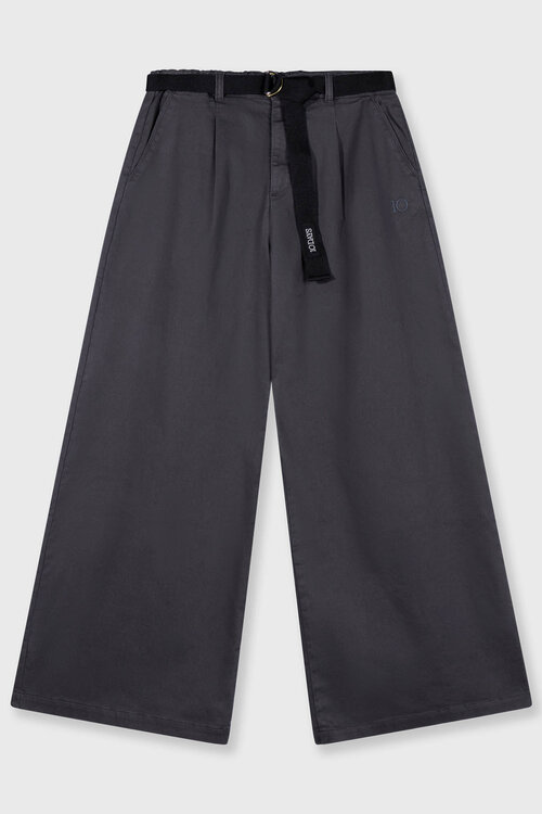10Days weite Hosen jog twill blau