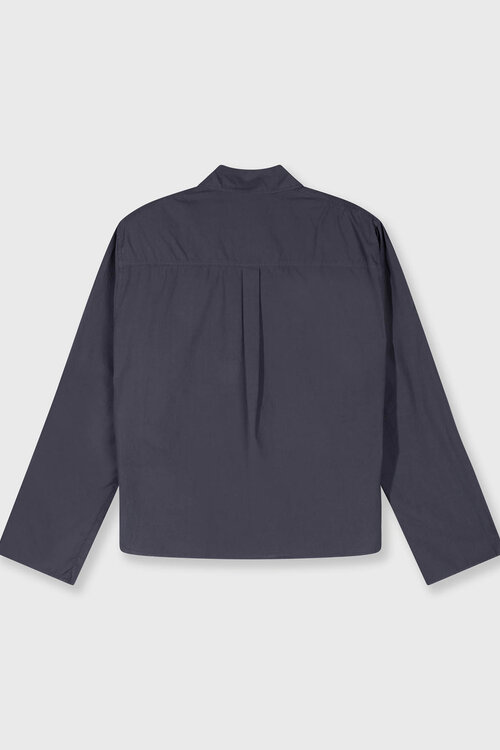 10Days Cropped-Schulter-Shirt blau