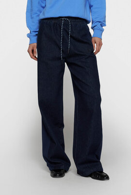 10Days Westernhosen Chambray Blau