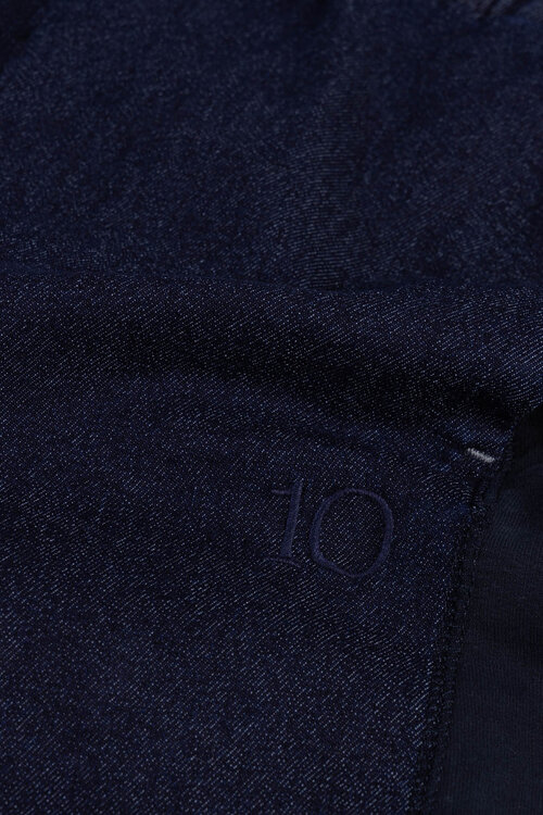 10Days Westernhosen Chambray Blau