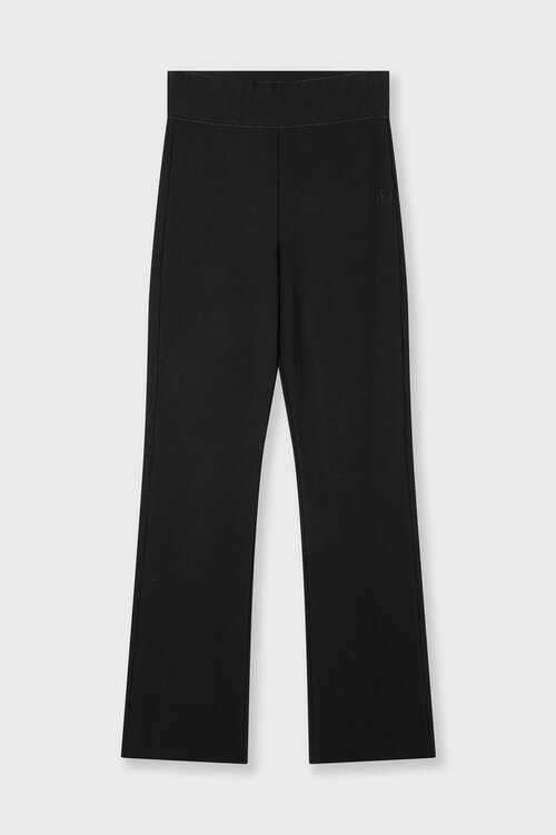 10Days Flare-Punto-Hose schwarz