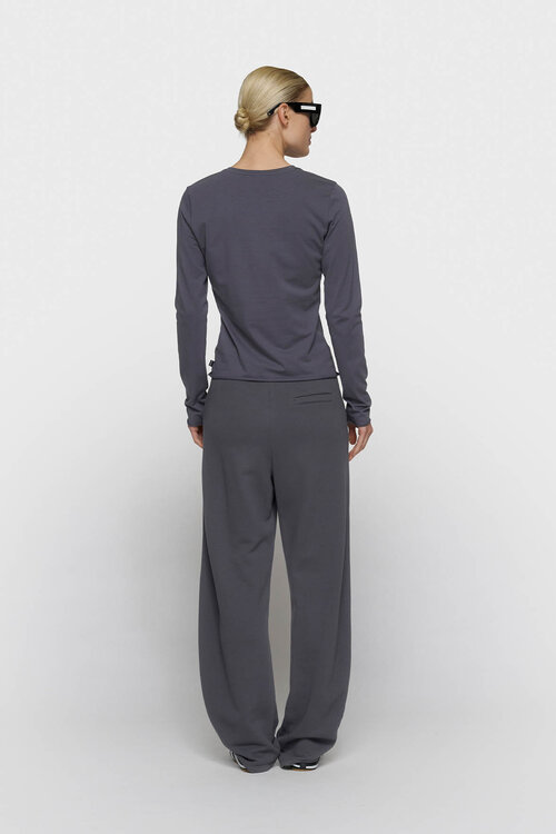 10Days Slim Langarmshirt Blau