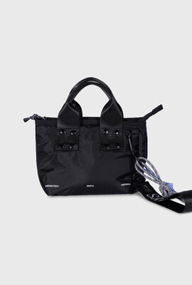 10Days Kleine gepolsterte Shopper schwarz