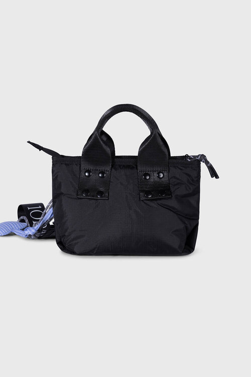 10Days Kleine gepolsterte Shopper schwarz
